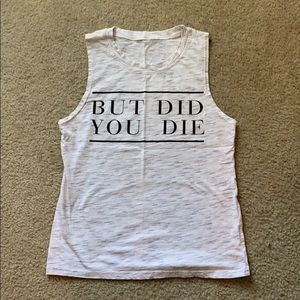 Women’s workout tank